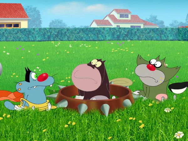 Oggy e as Baratas Tontas - De volta ao passado! | A caneta mágica