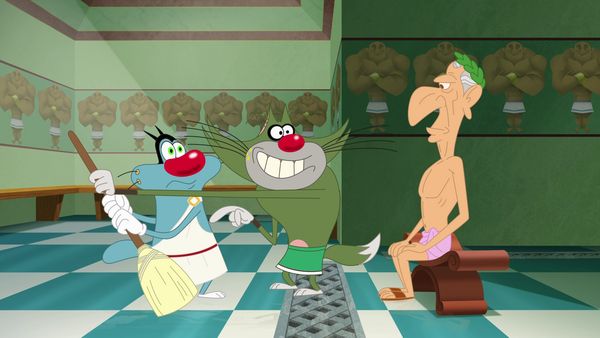 Oggy e as Baratas Tontas - Spa Especial de Oggy | Oggy e o vagabundo | Baratas Jogam Críquete