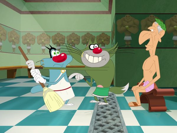 Oggy e as Baratas Tontas - Spa Especial de Oggy | Oggy e o vagabundo | Baratas Jogam Críquete