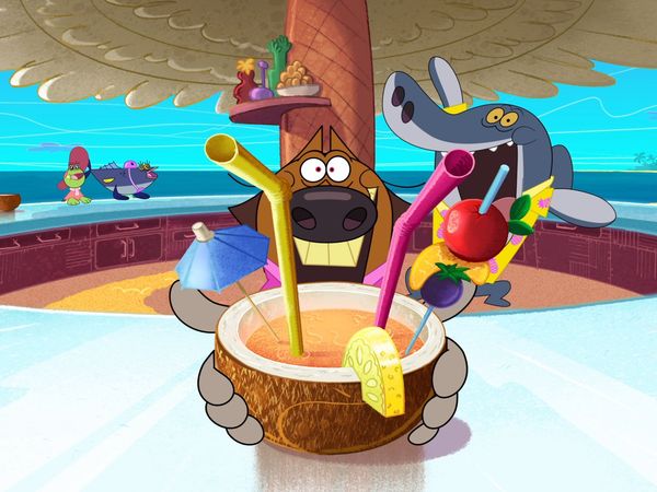 Zig & Sharko - Zig e Sharko nas rochas | Guarda-costas | Front Runner