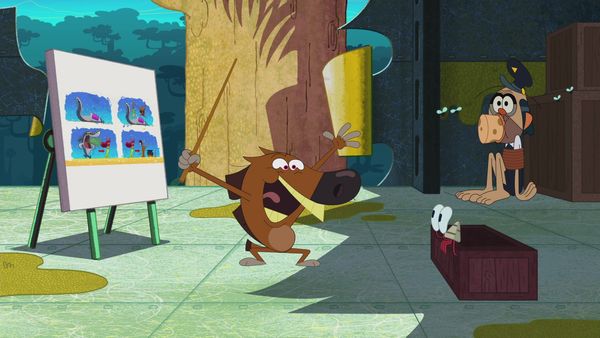 Zig & Sharko - A pasta de dentes | Jogo, conjunto e partida | Game Over Not