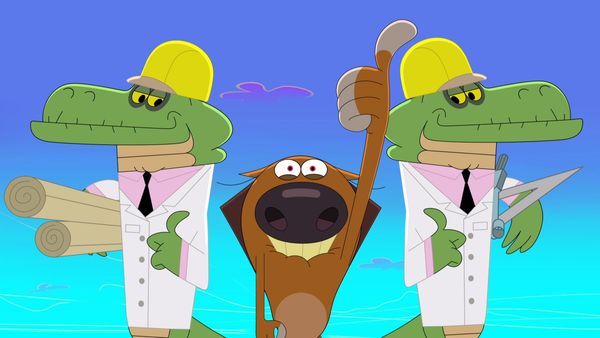 Zig & Sharko - Rei do Mundo Animal | O Moo Can | Que dia!