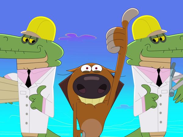 Zig & Sharko - Rei do Mundo Animal | O Moo Can | Que dia!