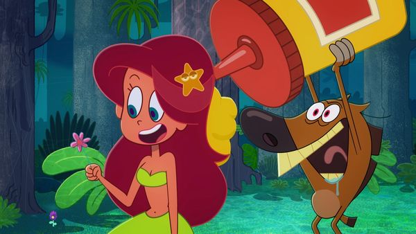 Zig & Sharko - Com fio alto | O Conquistador | Pesca de hienas