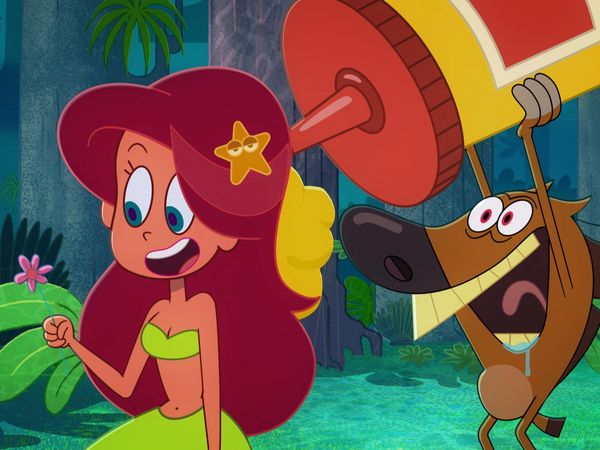 Zig & Sharko - Com fio alto | O Conquistador | Pesca de hienas