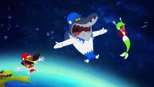 Zig & Sharko - A queda | O poder da atração | Boing! Boing!