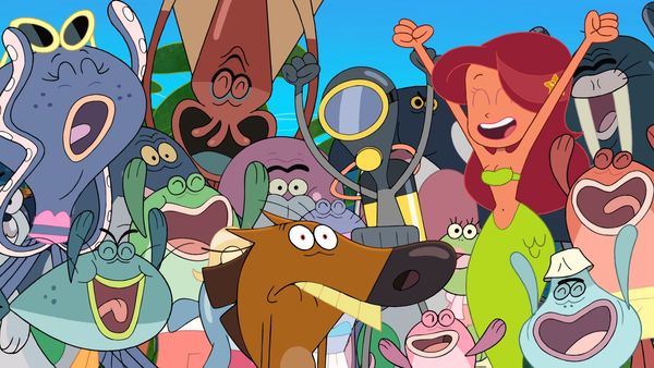 Zig & Sharko - Herói da praia | Um apito para Sharko | Fim do mundo