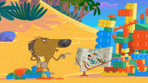Zig & Sharko - Construtores tolos | Aqua Golf | Origami