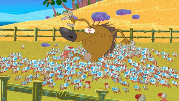 Zig & Sharko - Centenas de crianças e contando | Babá| Parque de diversões Follies!