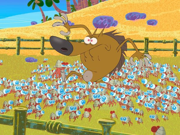 Zig & Sharko - Centenas de crianças e contando | Babá| Parque de diversões Follies!