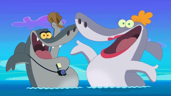 Zig & Sharko - Sharko e seus pais | Camarão Pequeno Buddy | Filhotes de sereia