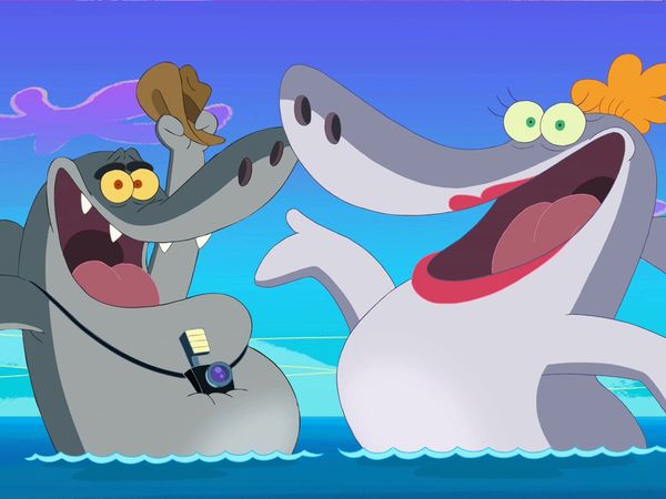 Zig & Sharko - Sharko e seus pais | Camarão Pequeno Buddy | Filhotes de sereia