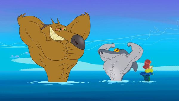 Zig & Sharko - O Were-Yena | Salve a Hiena! | A hiena terrivelmente faminta