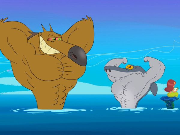 Zig & Sharko - O Were-Yena | Salve a Hiena! | A hiena terrivelmente faminta