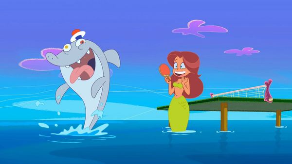 Zig & Sharko - O Retorno do Golfinho Louco | Nova amiga de Marina | A aventura do barbudo