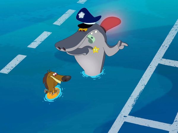 Zig & Sharko - Dever do policial | Cowboys de recife de coral | The King Highway