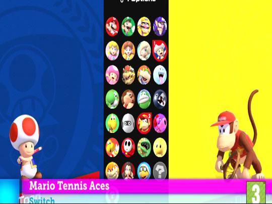 Game One Arena - Mario Tennis Aces (Marcus/Genius)
