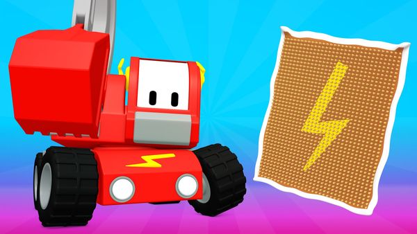 Tiny Trucks - Previsão de Super Tapete / Quest / Moda / Biscoitos