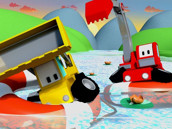 Tiny Trucks - Praia / Garagem / Cinema / Estúdio de Cinema