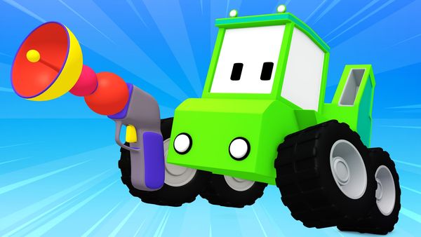 Tiny Trucks - Space Ranger / operação de resgate / Conserto de telhado / O caminhão de lixo