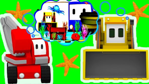 Tiny Trucks - Aquário / Avião Reator / Balão de ar quente / Submarino
