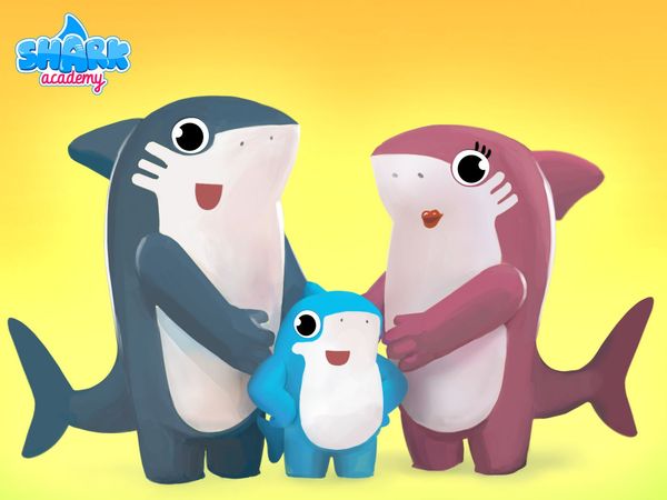 Shark Academy - Baby Shark / Feliz Aniversário - Parabéns pra Você / O Velho Macdonald / Abc canção