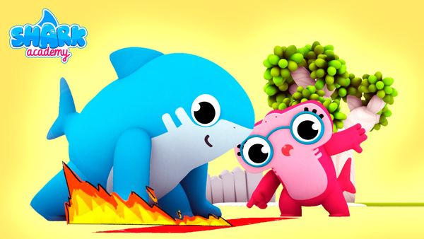 Shark Academy - Bingo / As cores / Escove os dentes / Prato, garfo e colher