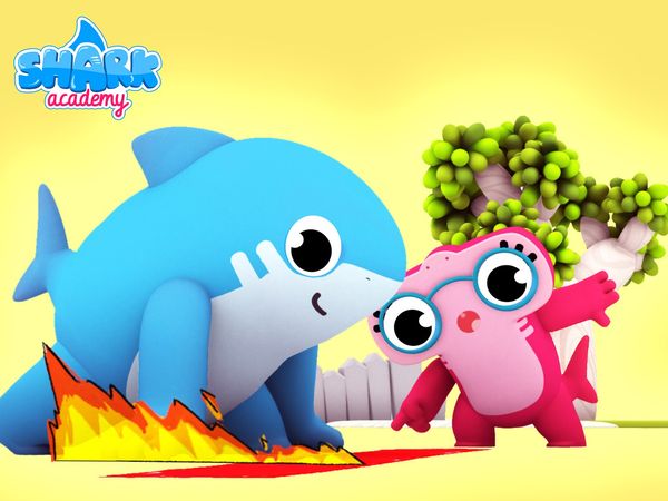 Shark Academy - Bingo / As cores / Escove os dentes / Prato, garfo e colher