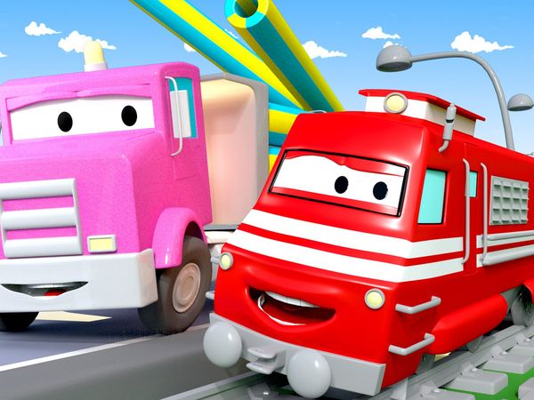 Troy the Train - Pickle sofre um acidente / Tyson o petroleiro / Harvey o coletador de cerejas, coletam frutas / Gary está pegando fogo