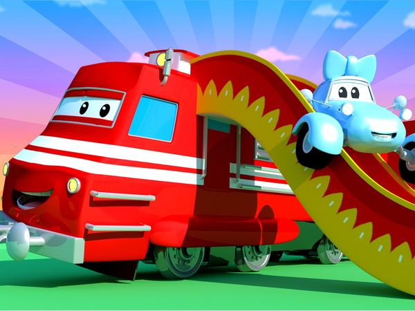 Troy the Train - Troy é um trem parquinho / Troy é um tubarão / Os óculos de sol da Taylor / Troy repara o telhado do armazém