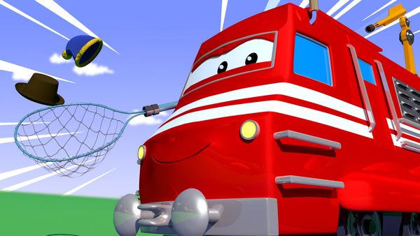 Troy the Train - O chapéu da Tina voa para o céu / Videogame FIFA / O trem salva-vidas / O trem soldador