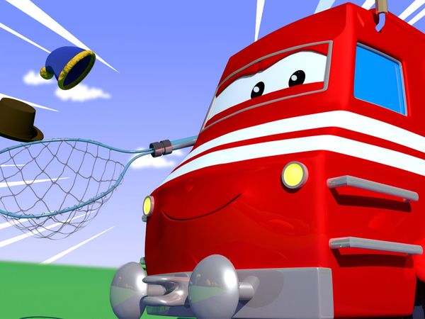 Troy the Train - O chapéu da Tina voa para o céu / Videogame FIFA / O trem salva-vidas / O trem soldador