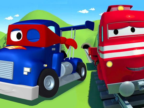 Troy the Train - Carl o Caminhão de Bombeiros / Rocky voa para o espaço / Dane destrói um antigo edifício / Bobby está afundando
