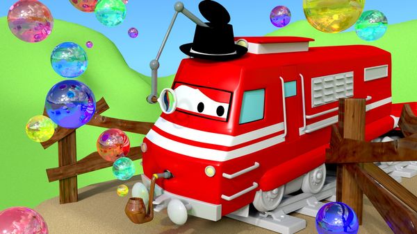 Troy the Train - O ladrão / O Trem Aéreo / O trem de corrida / Presos em um túnel