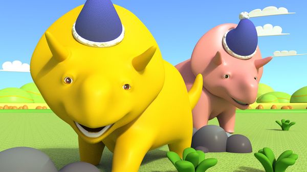 Dino the Dinosaur - Contando na hora de dormir / Brincando com Trens / Aprenda os números e o relógio