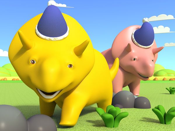 Dino the Dinosaur - Contando na hora de dormir / Brincando com Trens / Aprenda os números e o relógio