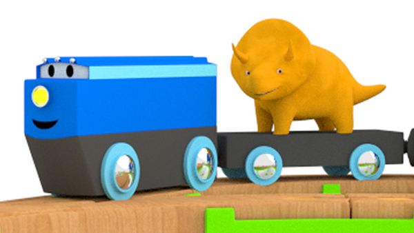 Dino the Dinosaur - Dino & Marc o trem / Dino & Caminhão do lixo / Aprender as formas & Caminhão Monstro / Aprender as formas & Marc o trem