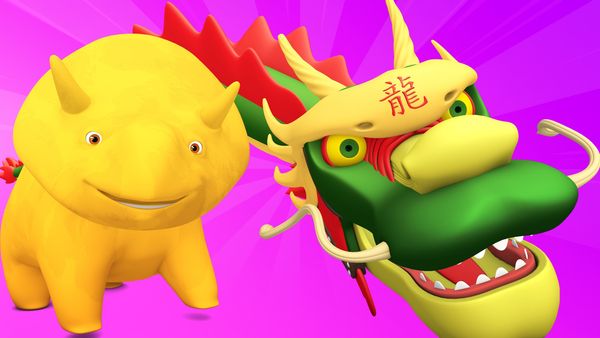 Dino the Dinosaur - Dino aprende números procurando minhocas / Aprendendo sobre cores com basquete! / Aprenda os números com o Futebol Americano / Dia das Mulheres