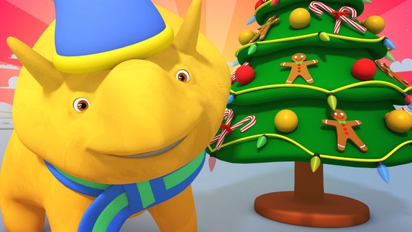 Dino the Dinosaur - Aprenda cores com Dino e Dina brincando de Bingo / Jantar para seis! / No title / Aprenda direita e esquerda com Dino e Dina