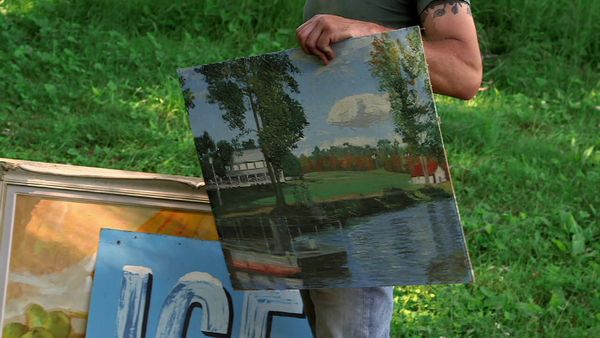 Marty et Bam Bam Brocantent - L'auberge des passions
