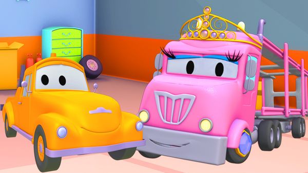 Car City: Tom's Paint Shop - Gary es el Monstro de Frankenstein / Carrie Peppa PiG