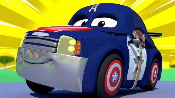 Car City: Tom's Paint Shop - Ben es Godzila / Batman Regresa