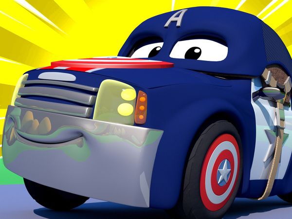Car City: Tom's Paint Shop - Ben es Godzila / Batman Regresa