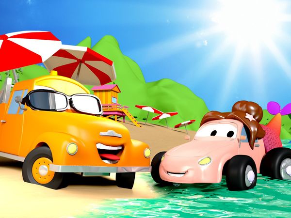 Car City: Tom's Paint Shop - Jerry es Flash de la Liga/ Pickle es La Mujer Maravilla