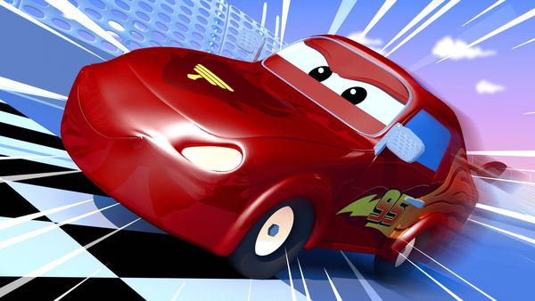 Car City: Tom's Paint Shop - Marley es el hombre araña / Tyler el travieso es el guasón de batman