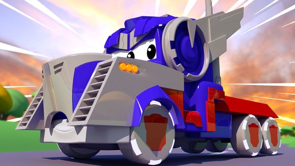 Car City: Tom's Paint Shop - Steve is Bob esponja / Carrie es un Mono