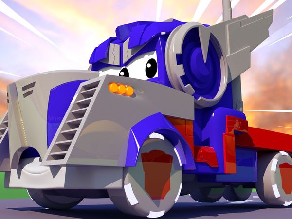 Car City: Tom's Paint Shop - Steve is Bob esponja / Carrie es un Mono