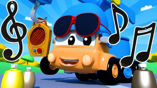Car City: Tom's Paint Shop - Woodie Bebé Tom the Tow Truck / Pocoyo