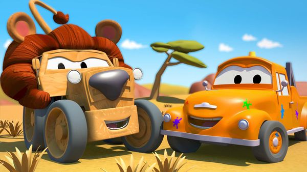 Car City: Tom's Paint Shop - Favy es la princesa Charlo / Tyler es Winnie Pooh