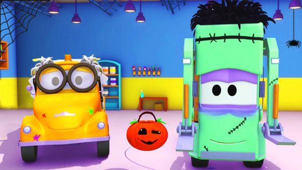 Car City: Tom's Paint Shop - Suzy el Unicornio / Charlie es Spiderman el Hombre Araña